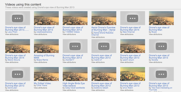 YouTube Videos Using This Content